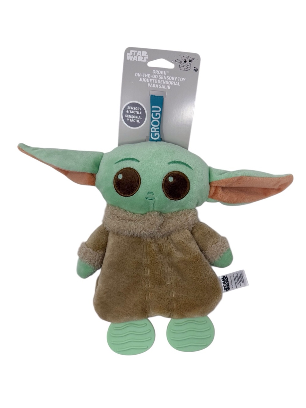 Disney Star Wars Grogu Plush on the go sensory Toy new with tags
